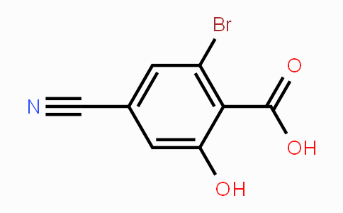 CAS No. 1805596-76-2, 2-Bromo-4-cyano-6-hydroxybenzoic acid
