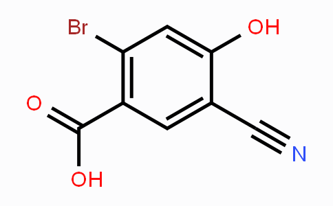 CAS No. 1807078-80-3, 2-Bromo-5-cyano-4-hydroxybenzoic acid