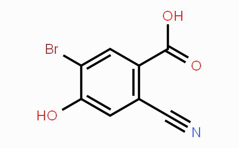 CAS No. 1807079-10-2, 5-Bromo-2-cyano-4-hydroxybenzoic acid