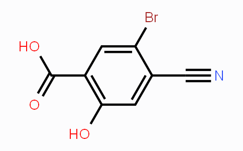 CAS No. 1805524-91-7, 5-Bromo-4-cyano-2-hydroxybenzoic acid