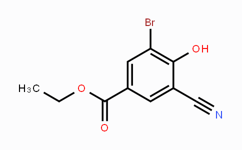 CAS No. 1807079-50-0, Ethyl 3-bromo-5-cyano-4-hydroxybenzoate