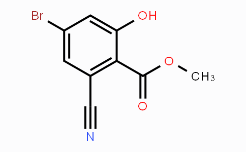 CAS No. 1805182-70-0, Methyl 4-bromo-2-cyano-6-hydroxybenzoate