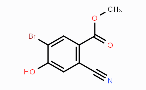 CAS No. 1805182-77-7, Methyl 5-bromo-2-cyano-4-hydroxybenzoate
