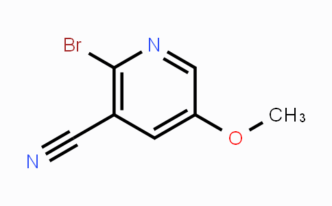 CAS No. 1805571-27-0, 2-Bromo-5-methoxynicotinonitrile