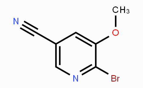 CAS No. 1807028-30-3, 6-Bromo-5-methoxynicotinonitrile