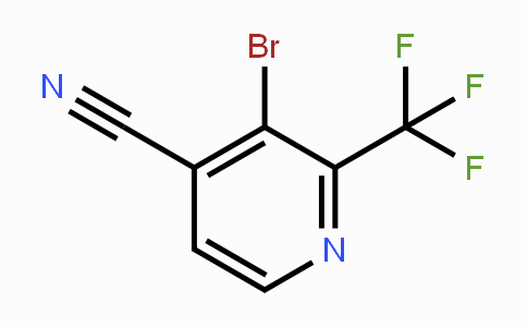 CAS No. 1807005-92-0, 3-Bromo-2-(trifluoromethyl)isonicotinonitrile