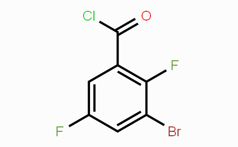 CAS No. 1807193-33-4, 3-Bromo-2,5-difluorobenzoyl chloride