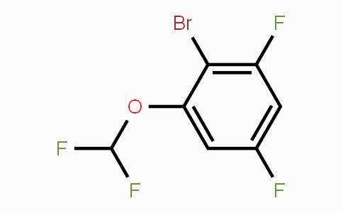 CAS No. 1805502-35-5, 1-Bromo-2,4-difluoro-6-(difluoromethoxy)benzene