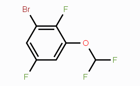 CAS No. 1807026-41-0, 1-Bromo-2,5-difluoro-3-(difluoromethoxy)benzene