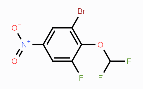 CAS No. 1805524-57-5, 1-Bromo-2-difluoromethoxy-3-fluoro-5-nitrobenzene