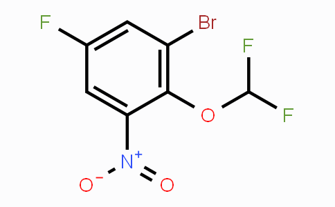 CAS No. 1805591-69-8, 1-Bromo-2-difluoromethoxy-5-fluoro-3-nitrobenzene