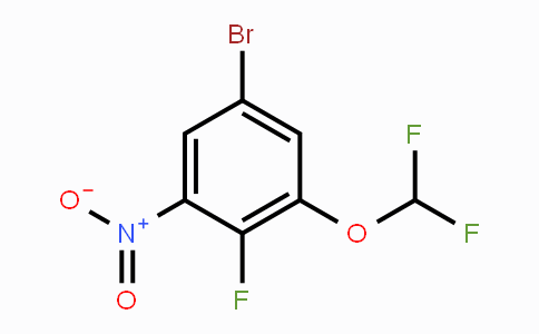 CAS No. 1804910-01-7, 1-Bromo-3-difluoromethoxy-4-fluoro-5-nitrobenzene