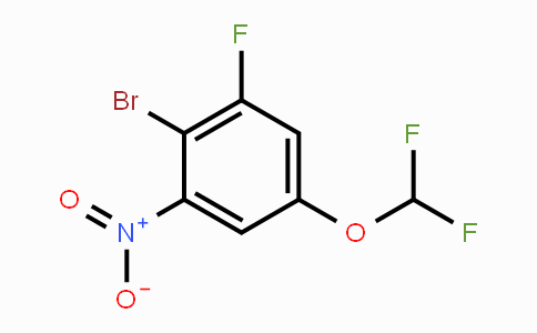 CAS No. 1804910-29-9, 1-Bromo-4-difluoromethoxy-2-fluoro-6-nitrobenzene