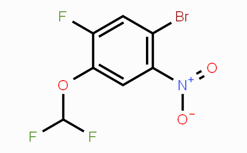 CAS No. 1807172-74-2, 1-Bromo-4-difluoromethoxy-5-fluoro-2-nitrobenzene