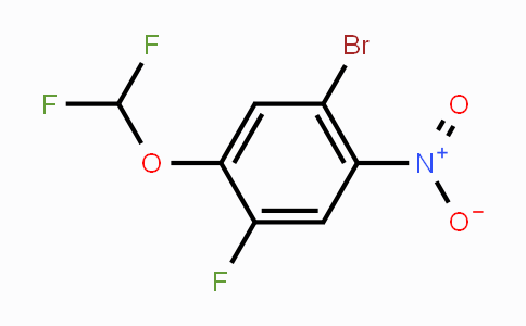 CAS No. 1805525-46-5, 1-Bromo-5-difluoromethoxy-4-fluoro-2-nitrobenzene