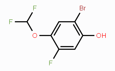 CAS No. 1805023-70-4, 2-Bromo-4-difluoromethoxy-5-fluorophenol