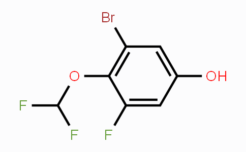 CAS No. 1807027-08-2, 3-Bromo-4-difluoromethoxy-5-fluorophenol