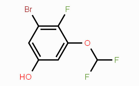 CAS No. 1805503-04-1, 3-Bromo-5-difluoromethoxy-4-fluorophenol