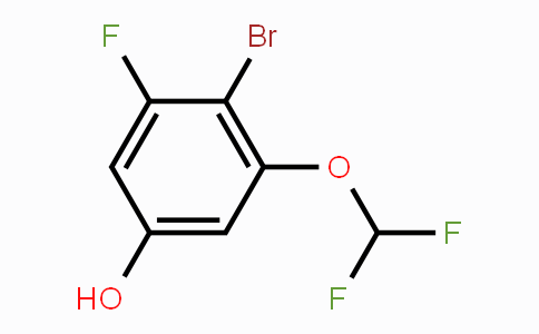 CAS No. 1805525-76-1, 4-Bromo-3-difluoromethoxy-5-fluorophenol
