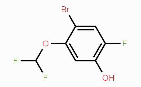 CAS No. 1804409-04-8, 4-Bromo-5-difluoromethoxy-2-fluorophenol