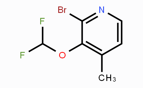 CAS No. 1805591-90-5, 2-Bromo-3-difluoromethoxy-4-methylpyridine