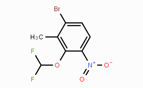 CAS No. 1805104-08-8, 6-Bromo-2-difluoromethoxy-3-nitrotoluene