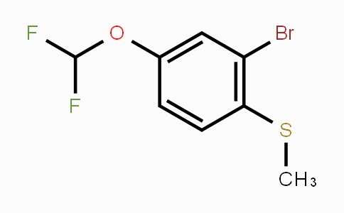 CAS No. 1804409-43-5, 2-Bromo-4-(difluoromethoxy)thioanisole