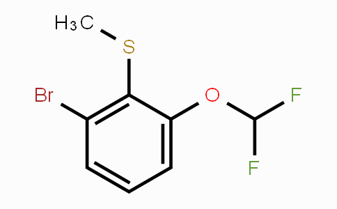 CAS No. 1804895-99-5, 2-Bromo-6-(difluoromethoxy)thioanisole