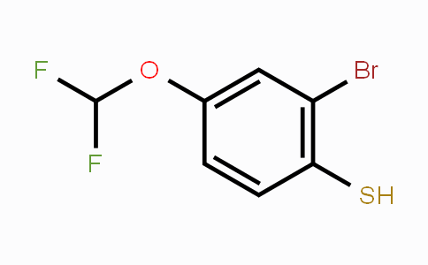 CAS No. 1805527-90-5, 2-Bromo-4-(difluoromethoxy)thiophenol