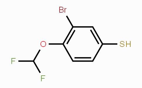 CAS No. 1804409-56-0, 3-Bromo-4-(difluoromethoxy)thiophenol