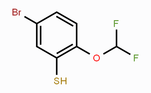 CAS No. 1807116-80-8, 5-Bromo-2-(difluoromethoxy)thiophenol