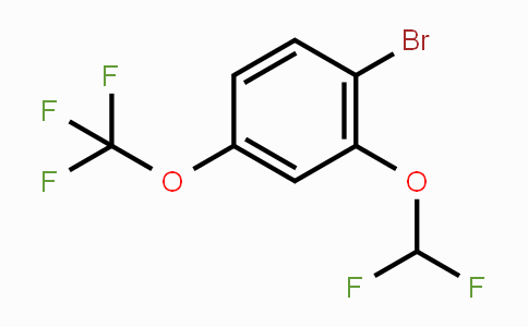 CAS No. 1805024-68-3, 1-Bromo-2-difluoromethoxy-4-(trifluoromethoxy)benzene