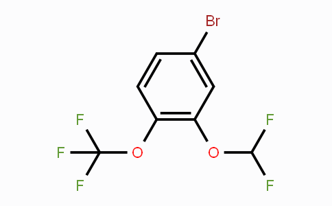 CAS No. 1807244-80-9, 1-Bromo-3-difluoromethoxy-4-(trifluoromethoxy)benzene
