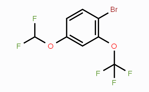 CAS No. 1805024-71-8, 1-Bromo-4-difluoromethoxy-2-(trifluoromethoxy)benzene