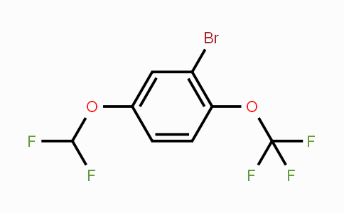 CAS No. 1804401-88-4, 1-Bromo-5-difluoromethoxy-2-(trifluoromethoxy)benzene