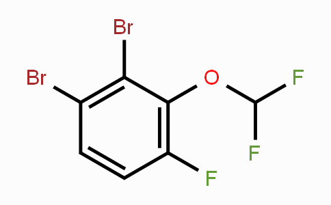 CAS No. 1806347-34-1, 1,2-Dibromo-3-difluoromethoxy-4-fluorobenzene