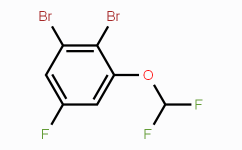 CAS No. 1804515-14-7, 1,2-Dibromo-3-difluoromethoxy-5-fluorobenzene