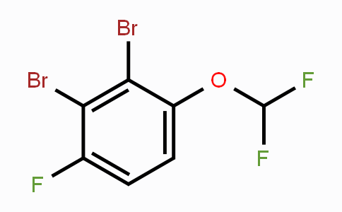 CAS No. 1803814-72-3, 1,2-Dibromo-3-difluoromethoxy-6-fluorobenzene