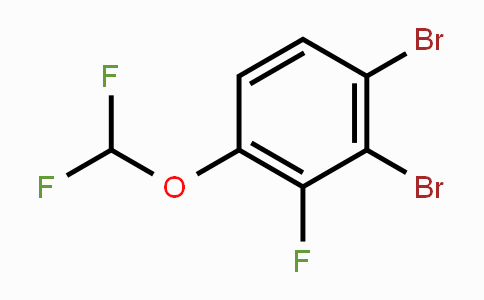 CAS No. 1804934-05-1, 1,2-Dibromo-4-difluoromethoxy-3-fluorobenzene