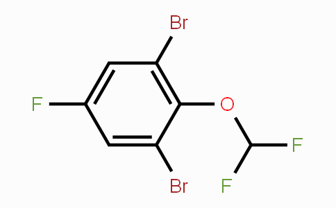 CAS No. 1804515-20-5, 1,3-Dibromo-2-difluoromethoxy-5-fluorobenzene