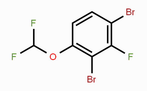 CAS No. 1806324-20-8, 1,3-Dibromo-4-difluoromethoxy-2-fluorobenzene