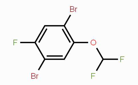 CAS No. 1803833-38-6, 1,4-Dibromo-2-difluoromethoxy-5-fluorobenzene
