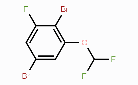 CAS No. 1806347-43-2, 1,4-Dibromo-2-difluoromethoxy-6-fluorobenzene