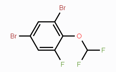 CAS No. 1803814-87-0, 1,5-Dibromo-2-difluoromethoxy-3-fluorobenzene