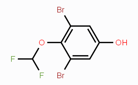 CAS No. 1807180-19-3, 3,5-Dibromo-4-(difluoromethoxy)phenol