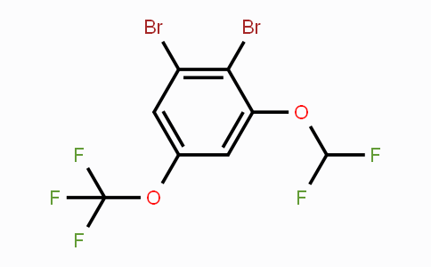 CAS No. 1807181-16-3, 1,2-Dibromo-3-difluoromethoxy-5-(trifluoromethoxy)benzene