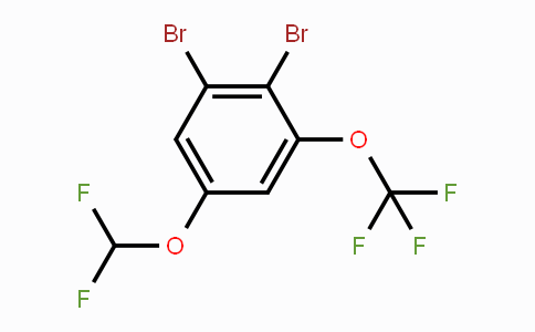 CAS No. 1806349-60-9, 1,2-Dibromo-5-difluoromethoxy-3-(trifluoromethoxy)benzene