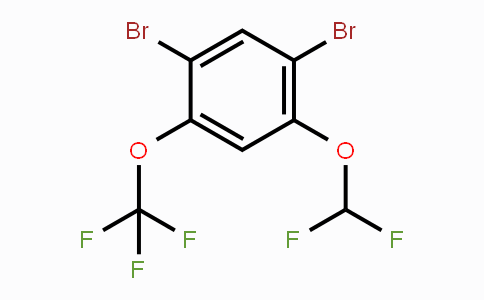 CAS No. 1806305-59-8, 1,5-Dibromo-2-difluoromethoxy-4-(trifluoromethoxy)benzene