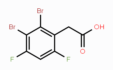 CAS No. 1806350-14-0, 2,3-Dibromo-4,6-difluorophenylacetic acid