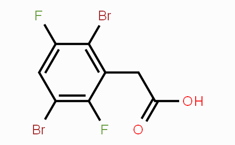CAS No. 1804414-32-1, 2,5-Dibromo-3,6-difluorophenylacetic acid